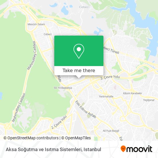 Aksa Soğutma ve Isıtma Sistemleri map