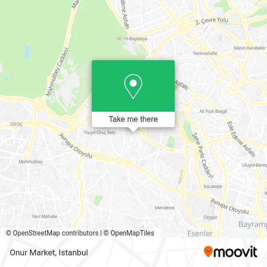 Onur Market map