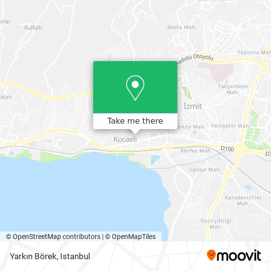 Yarkın Börek map