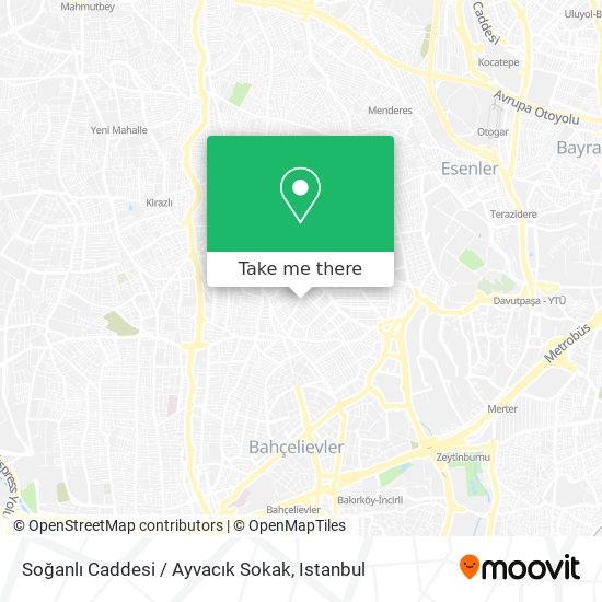 Soğanlı Caddesi / Ayvacık Sokak map