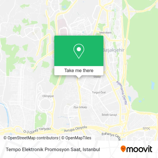 Tempo Elektronik Promosyon Saat map