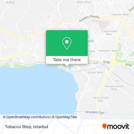 Tobacco Shop map