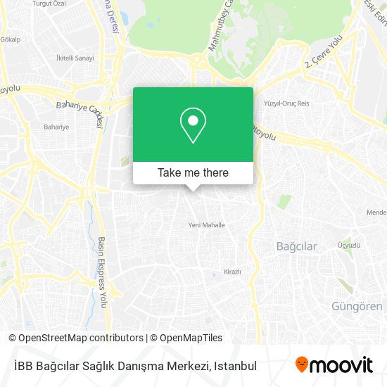 İBB Bağcılar Sağlık Danışma Merkezi map