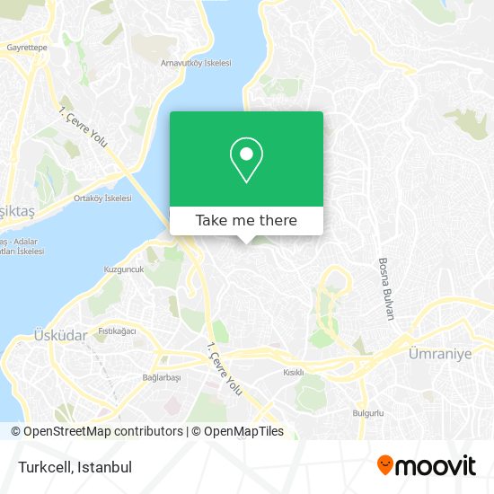 Turkcell map