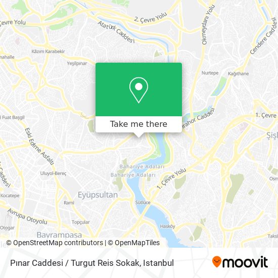 Pınar Caddesi / Turgut Reis Sokak map