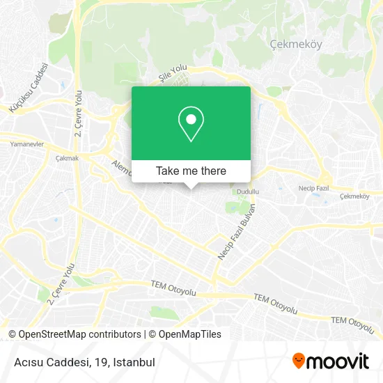 Acısu Caddesi, 19 map