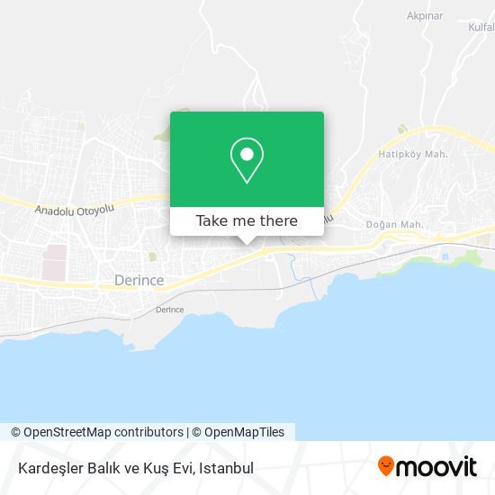 Kardeşler Balık ve Kuş Evi map