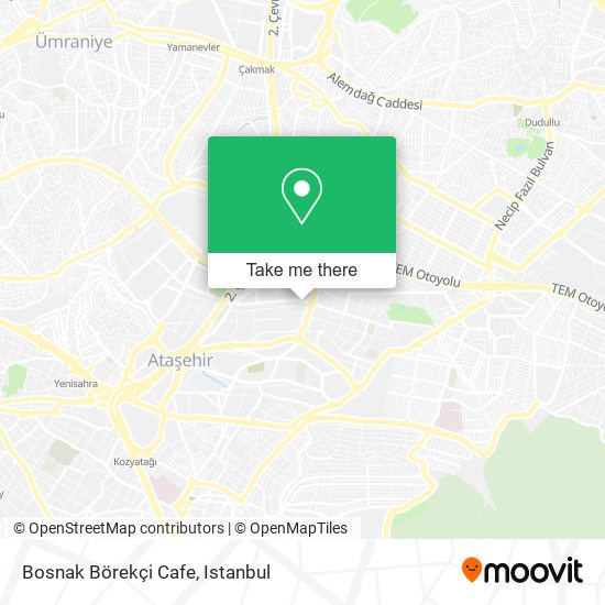 Bosnak Börekçi Cafe map