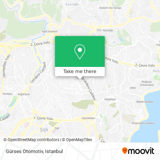 Gürses Otomotiv map