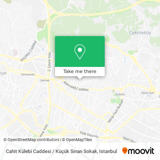 Cahit Külebi Caddesi / Küçük Sinan Sokak map