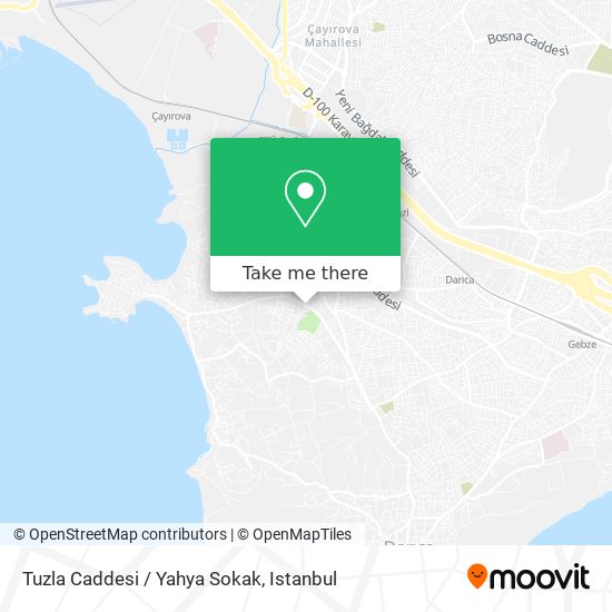 Tuzla Caddesi / Yahya Sokak map
