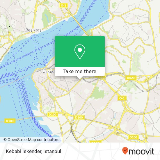 Kebabi Iskender map