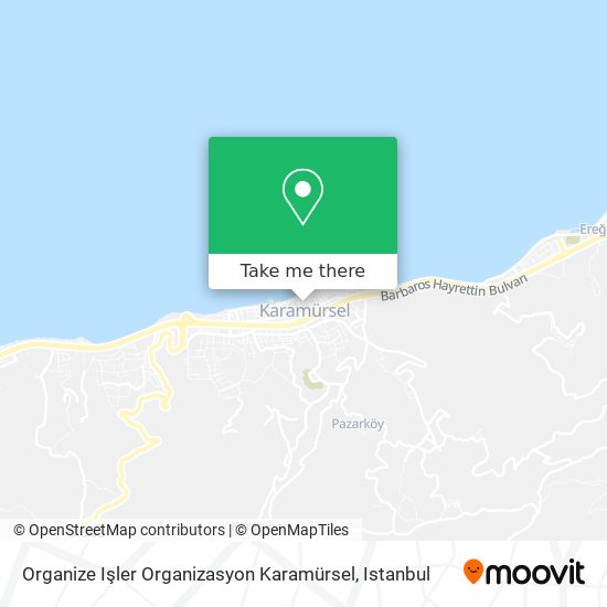 Organize Işler Organizasyon Karamürsel map