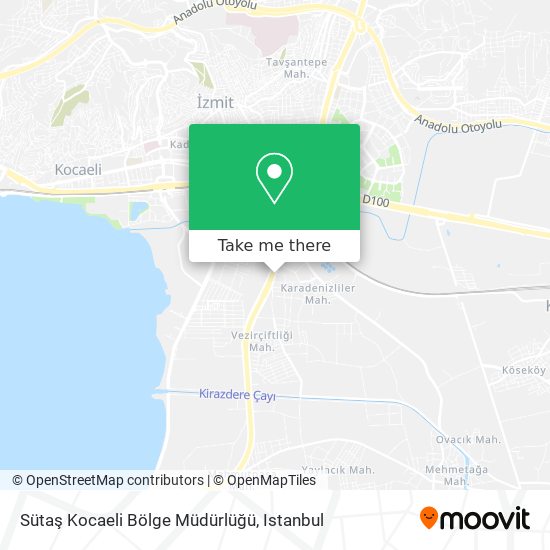 Sütaş Kocaeli Bölge Müdürlüğü map