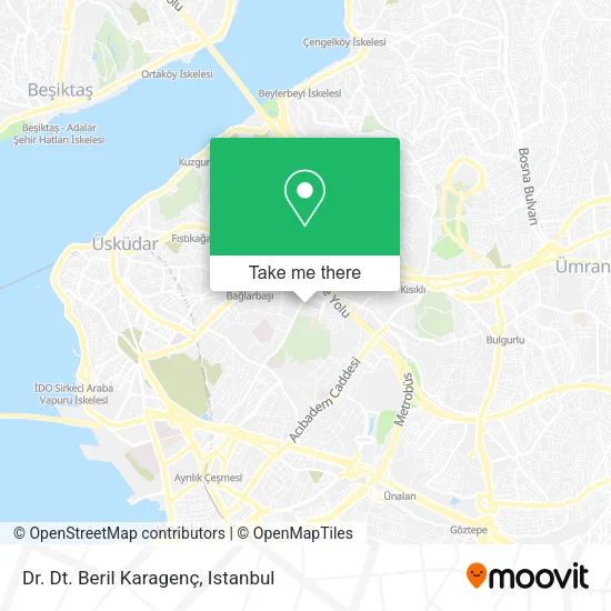 Dr. Dt. Beril Karagenç map
