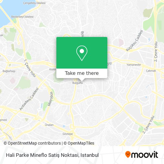 Hali Parke Mineflo Satiş Noktasi map