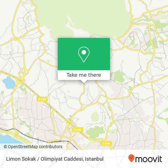 Limon Sokak / Olimpiyat Caddesi map