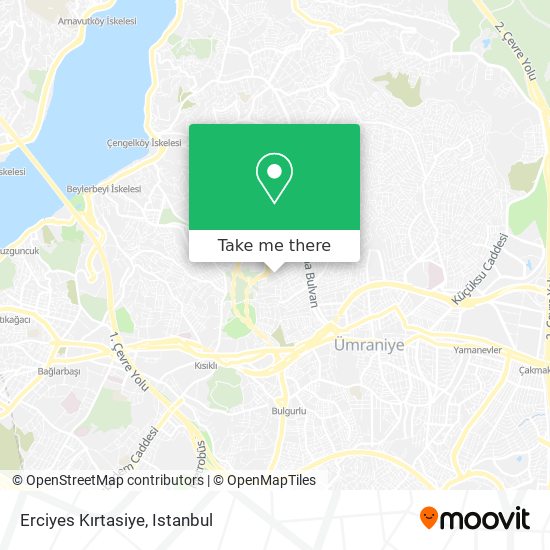 Erciyes Kırtasiye map