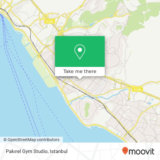 Pakırel Gym Studio map