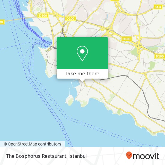 The Bosphorus Restaurant map