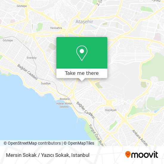 Mersin Sokak / Yazıcı Sokak map