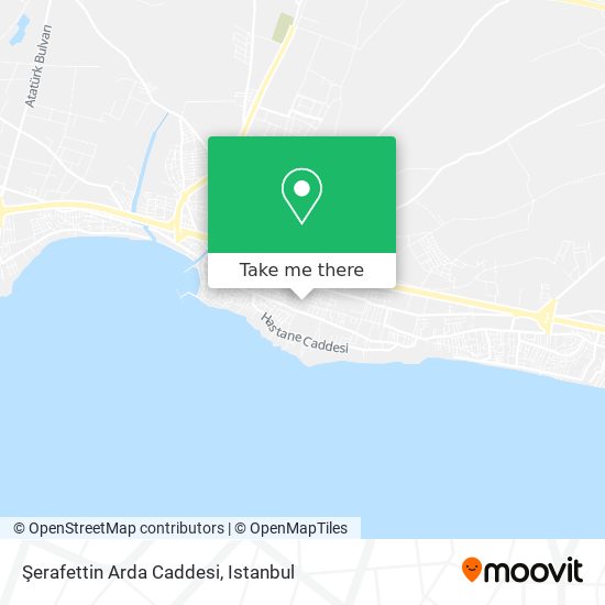 Şerafettin Arda Caddesi map