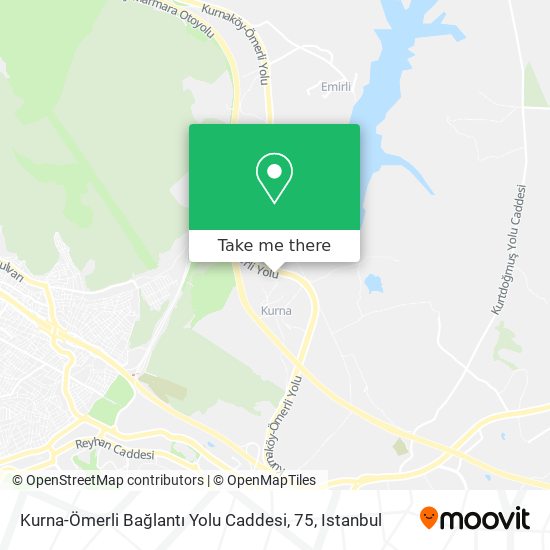 Kurna-Ömerli Bağlantı Yolu Caddesi, 75 map