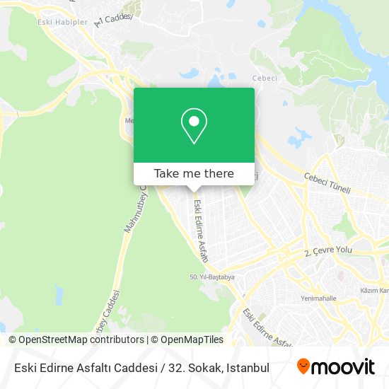 Eski Edirne Asfaltı Caddesi / 32. Sokak map