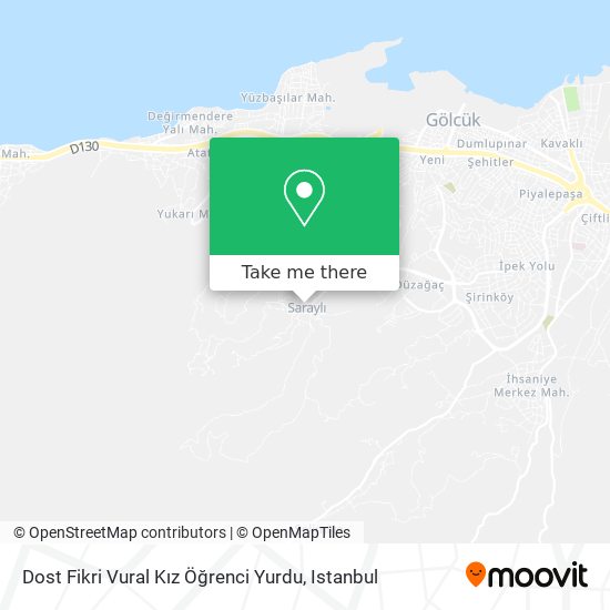 Dost Fikri Vural Kız Öğrenci Yurdu map