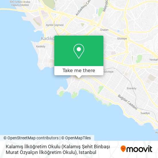 Kalamış İlköğretim Okulu (Kalamış Şehit Binbaşı Murat Özyalçın İlköğretim Okulu) map