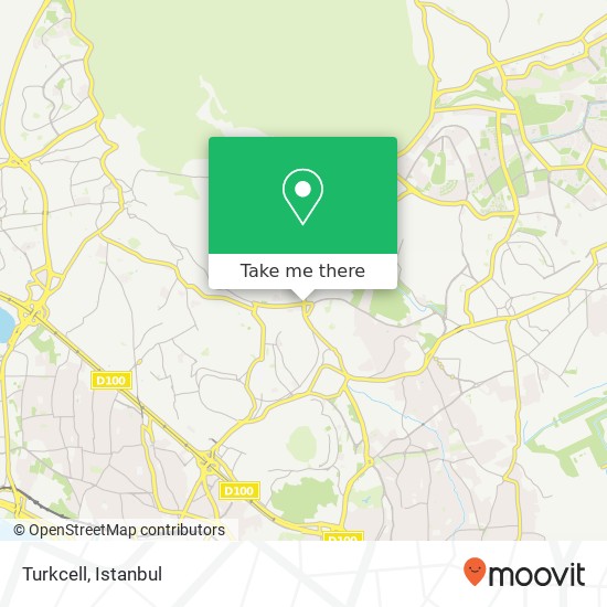 Turkcell map