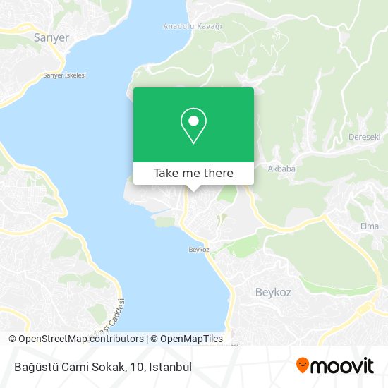 Bağüstü Cami Sokak, 10 map