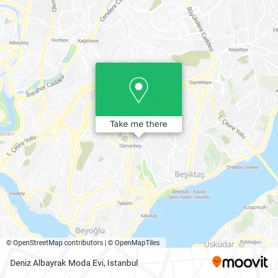 Deniz Albayrak Moda Evi map