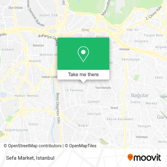 Sefa Market map