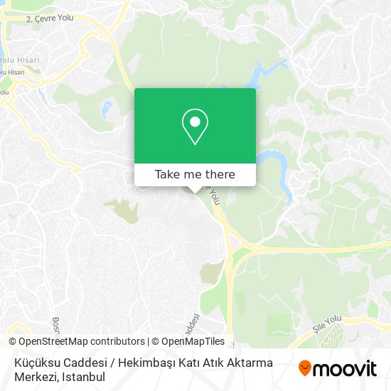 Küçüksu Caddesi / Hekimbaşı Katı Atık Aktarma Merkezi map