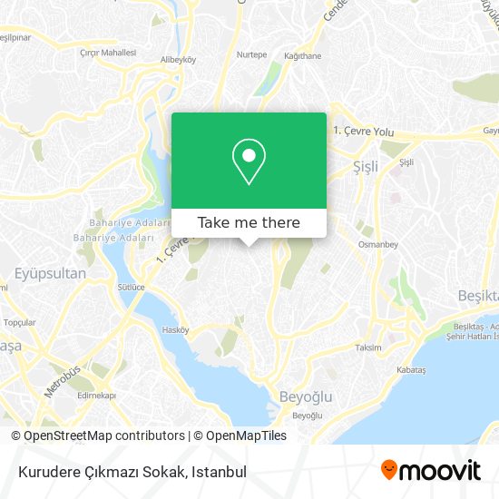 Kurudere Çıkmazı Sokak map