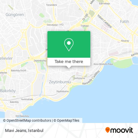 Mavi Jeans map