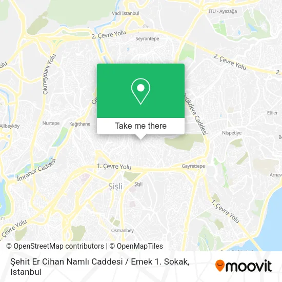 Şehit Er Cihan Namlı Caddesi / Emek 1. Sokak map