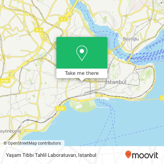 Yaşam Tıbbı Tahlil Laboratuvarı map