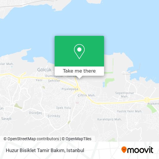 Huzur Bisiklet Tamir Bakım map