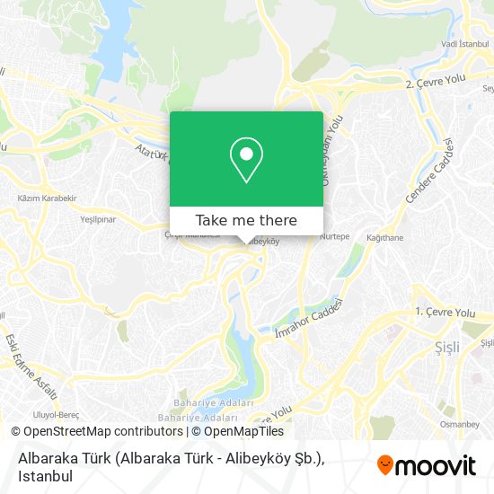 Albaraka Türk (Albaraka Türk - Alibeyköy Şb.) map