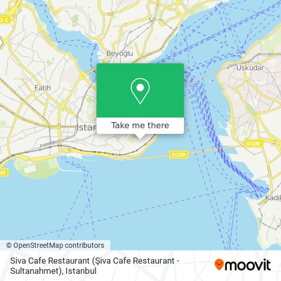 Siva Cafe Restaurant (Şiva Cafe Restaurant - Sultanahmet) map