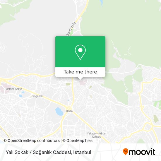 Yalı Sokak / Soğanlık Caddesi map
