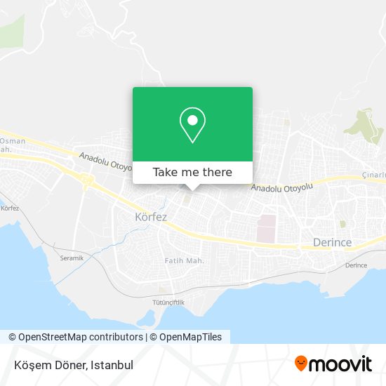 Köşem Döner map