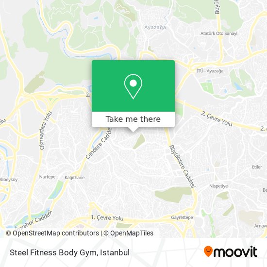 Steel Fitness Body Gym map