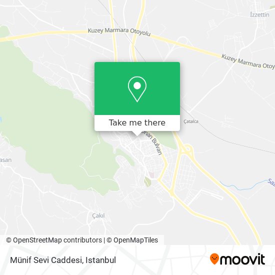 Münif Sevi Caddesi map
