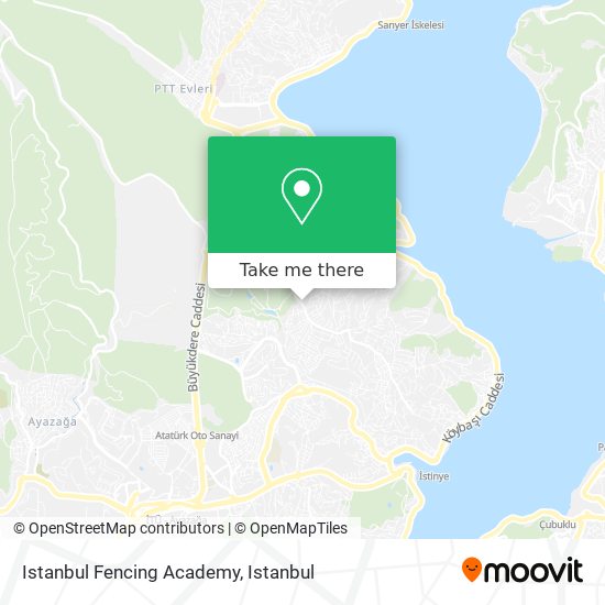 Istanbul Fencing Academy map