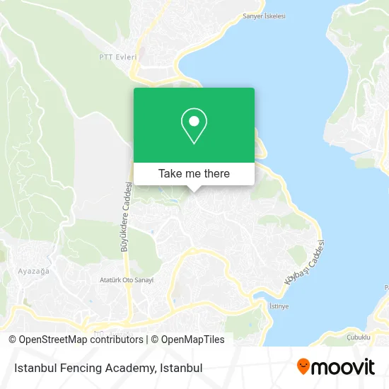 Istanbul Fencing Academy map