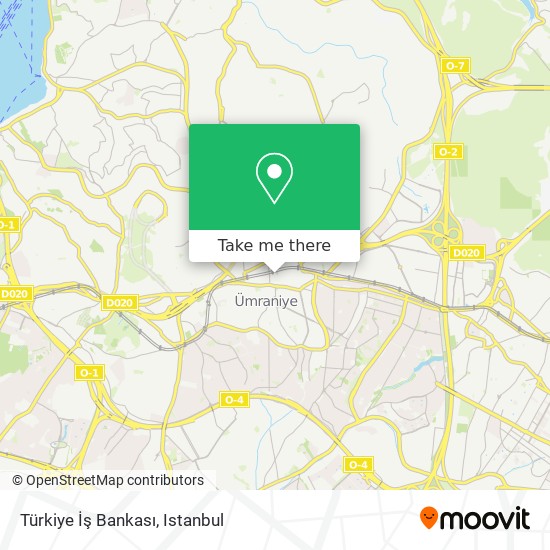 Türkiye İş Bankası map