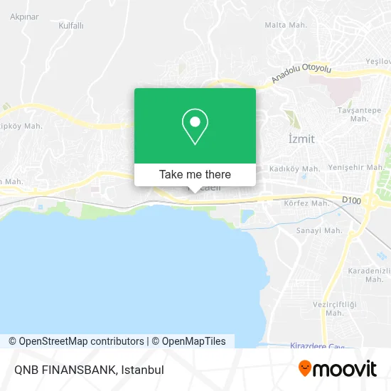 QNB FINANSBANK map